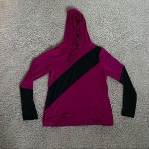pink workout shirt